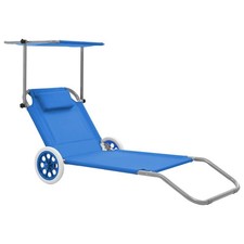 Chaise Longue Pliable Auvent