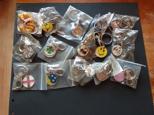 Lot jetons de caddie - jetons,