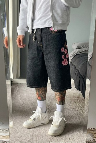 Short jorts baggy - baggy, noir