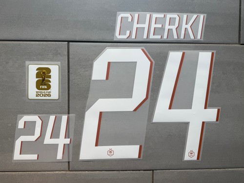Flocage cherki maillot - #24,