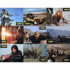 EXTERMINATORS OF THE YEAR 3000 Original Lobby Cards x9 - 9x12 in. - 1983 - Giuli