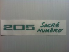 Sticker Autocollant monogramme