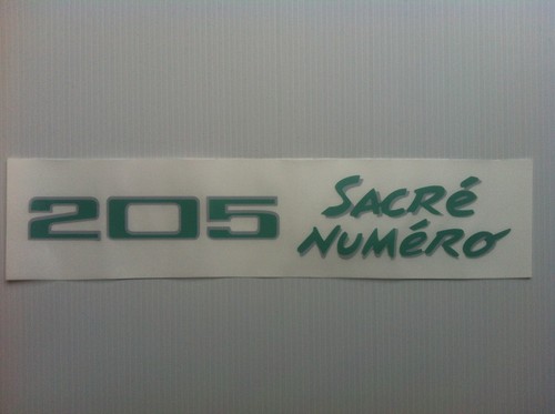 Sticker autocollant monogramme - sticker,