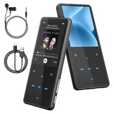 64Go Lecteur MP3 Bluetooth 5.3 Portable Lecteur musique enfant baladeur mp3 a...