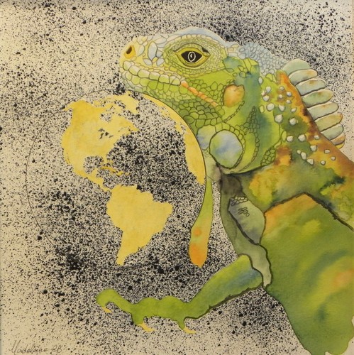 Peinture aquarelle animalière - aquarelle,