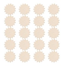 20pcs kit de jouets à puces en bois en forme de vitesse