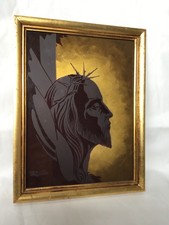 TABLEAU FIXE SOUS VERRE PIERRE