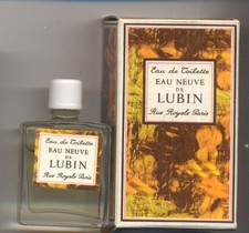 EAU NEUVE de LUBIN EDT 7 ml pleine avec boite. Ancien et rare