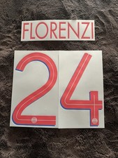 Flocage Officiel Psg 2020/2021 Florenzi Ldc Extérieur Adulte