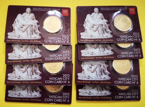 Coincard euro vatican 2013 - 1,