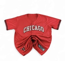 Chemise synthétique / maillot / jersey Chicago bulls taille L vintage Y2k