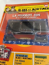 hachette 1/43 - Blake et Mortimer la peugeot 404 N° 20 avec fascicule