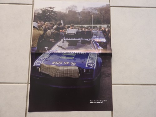 Poster alpine a310 paris - paris, dakar