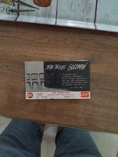 RARE / TICKET BILLET CONCERT -