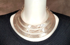 NELLY BICHE DE BERE vintage collier modernist signed nb 11/289 no dunand 