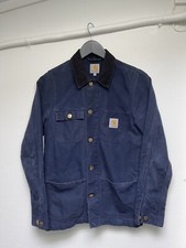 Carhartt Michigan Chore Coat Veste Homme XS Boutonné Col Velours Côtelé Vintage