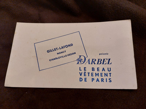 Buvard gillet lafond nancy - buvard,