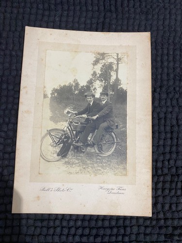 Photographie ancienne moto - photographie,