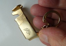 Ancien porte clé Vitteloise Pince à Tiercé, métal, années 60.