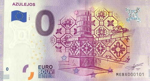 Billet zero euro azuleros - zero,