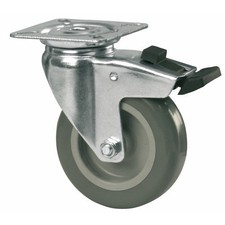 Roulette pivotante avec