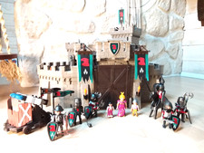 PLAYMOBIL 4866/ CHÂTEAU FORTERESSE DU FAUCON ROUGE/ MÉDIÉVAL CHEVALIERS