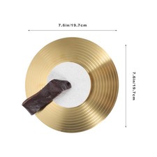 1 paire de petits cymbales à