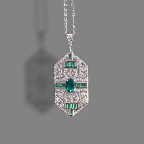 Collier pendentif court - pendentif,