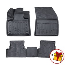 3D Tapis De Sol En Caoutchouc