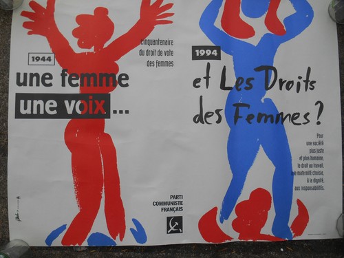 Affiche ancienne les droits - ancienne,