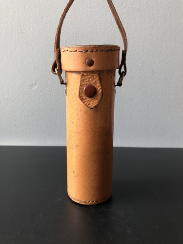 Vintage ancien étui - ancien, cuir