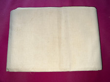 Coupon de toile brute métis , tissu ancien mais neuf 225 cm x 320 cm réf T3