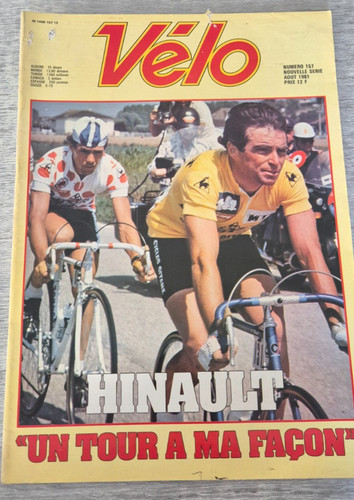 Journal vélo bernard hinault - vélo,