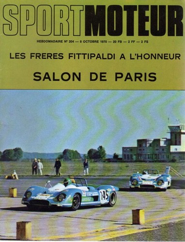 Sport moteur 204 1970 - sport,