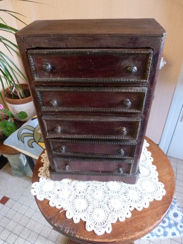 Ancienne boite bijoux en - bijoux,