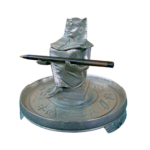 Ancien encrier art - art, deco