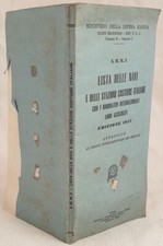 Liste Des Navires Stations Côtières Navires Marchands Déciffrant 1957 Marine