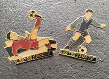 Pin's lot de 2 pins Sport Football Loto Sportif  (89)
