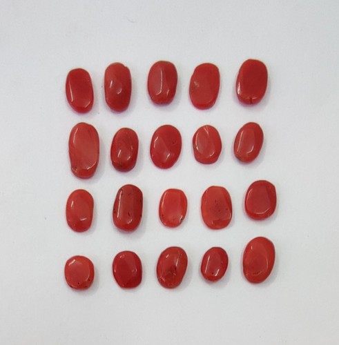 Cabochon vrac corail rouge - vrac,
