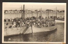 QUIBERON / PORT-MARIA (56) BATEAU SARDINIER en 1950