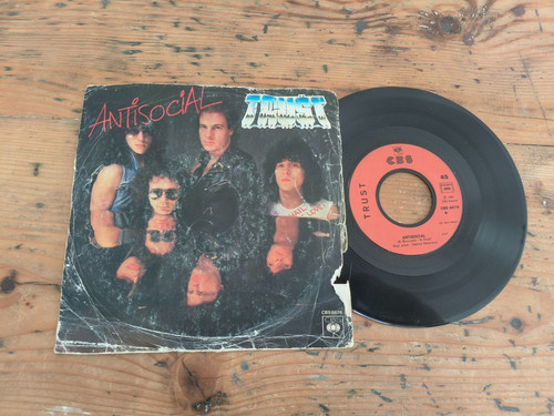 Disque tours vinyle single - 45,