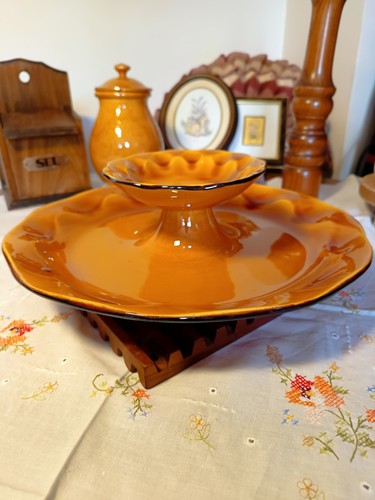 Plat présentation vintage - plat,