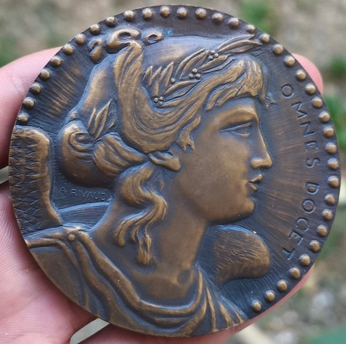Rare médaille art déco - déco, en