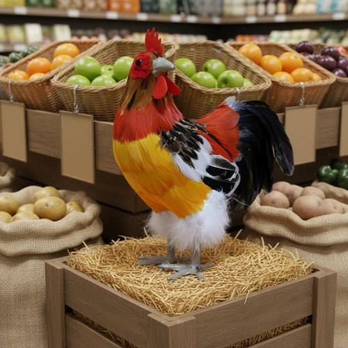 Figurine coq poule - figurine, et