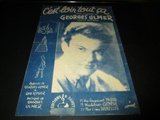 PARTITION ANCIENNE "GEORGES