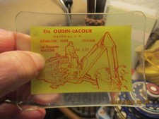 Ancien Cendrier Oudin Lacour Travaux Publics Tracto Pelle Charnay les Mâcon