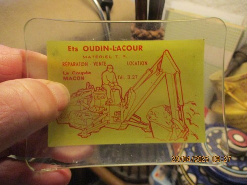 Ancien cendrier oudin lacour - cendrier,