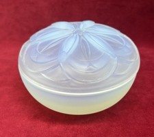 HUNEBELLE JEWELLERY BOX COFFRET BOITE A BIJOUX DE COULEUR COLORE BLEU ART DECO