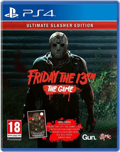Jeu ps4 friday the - 13th:,