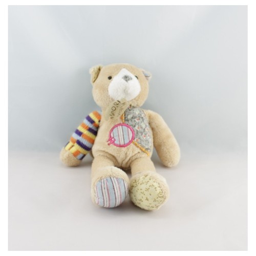 Doudou ours chat - , beige